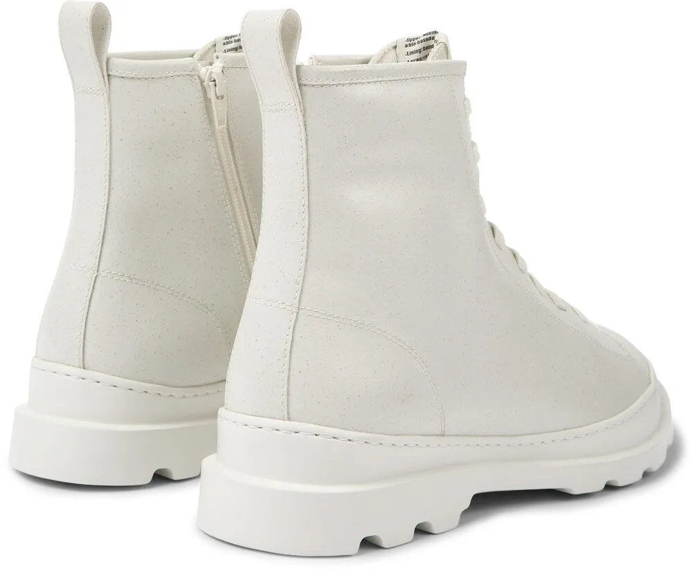 Camper Brutus lace-up boots, white
