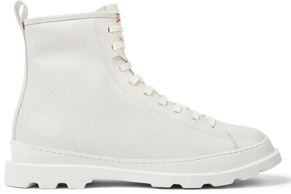 Camper Brutus lace-up boots, white
