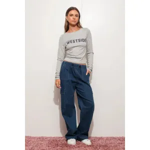 Low Rise Cargo Jeans NB