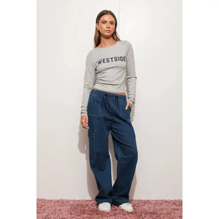 Low Rise Cargo Jeans NB