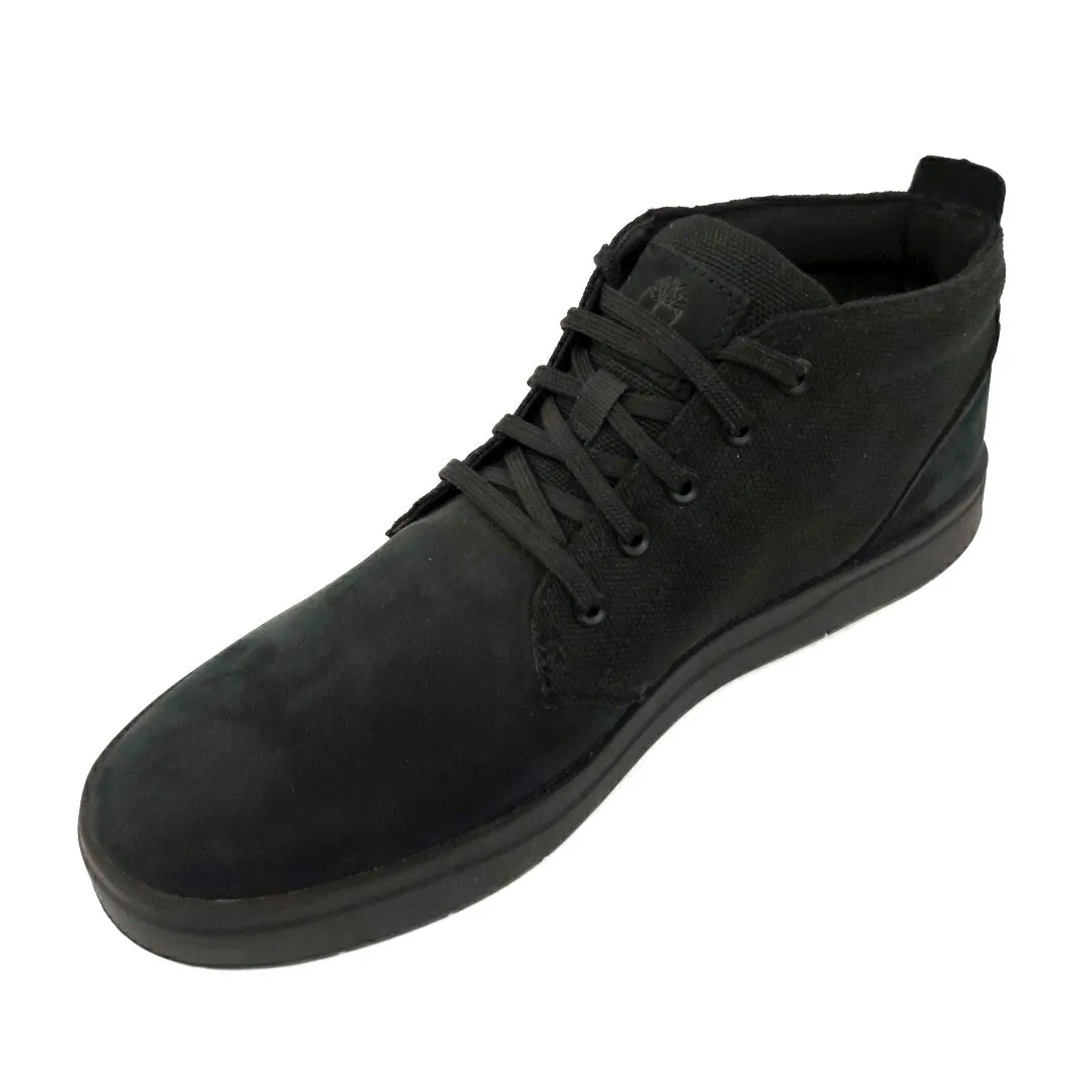 Men's Davis Square Mixed-Media Chukka Shoes