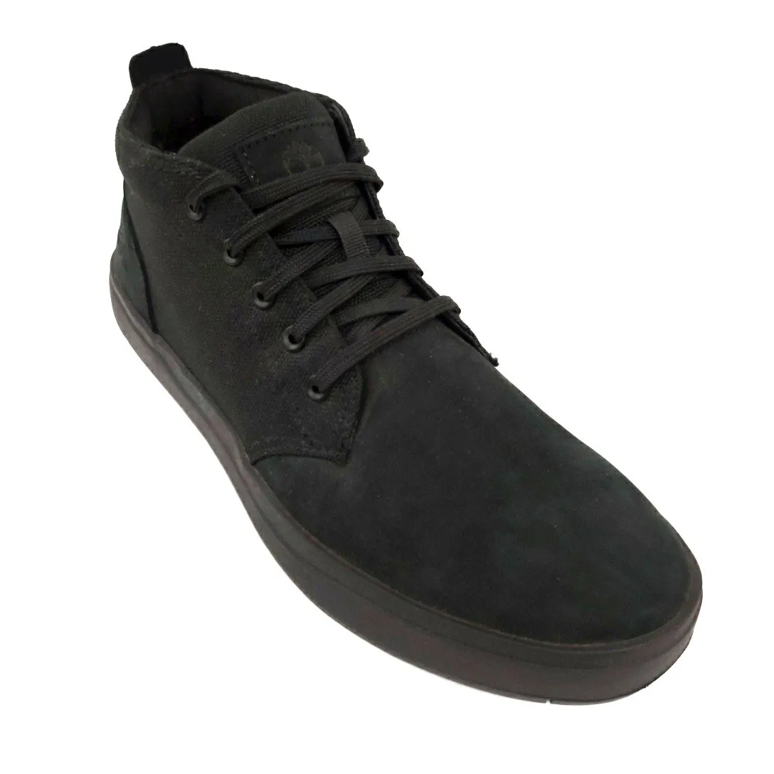 Men's Davis Square Mixed-Media Chukka Shoes